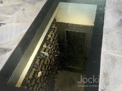 Glass Floor Wine Cellar